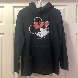 SF Giants Mickey Mouse Sweatshirt Pullover XL